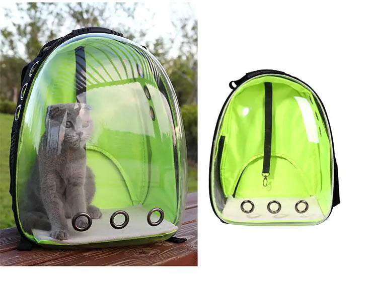 Transparent Cat Backpack and Carrier for Pets