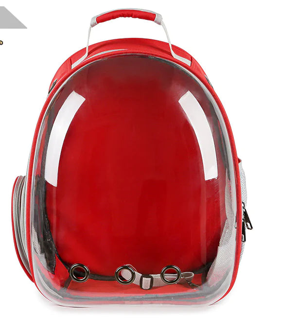 Transparent Cat Backpack - Portable Pet Carrier Bag
