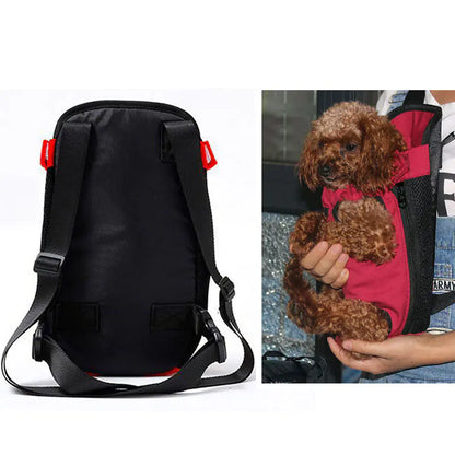 Pet Backpack, Portable Dog Front Carrier Backpack