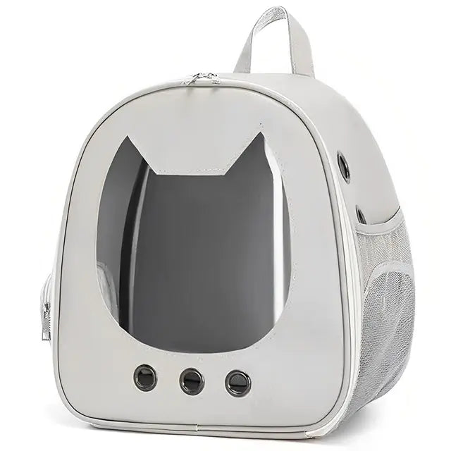 Portable Transparent Cat Carrier Backpack for Travel
