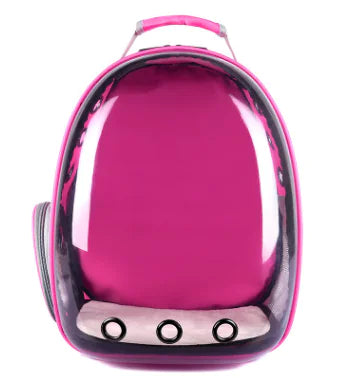 Transparent Cat Backpack - Portable Pet Carrier Bag